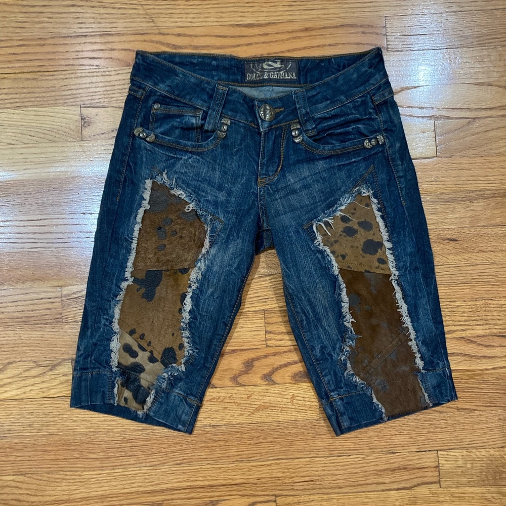 Dolce & Gabbaba Vintage Denim Shorts